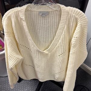 Warm & cozy lifestyle chenille sweater M // 11002